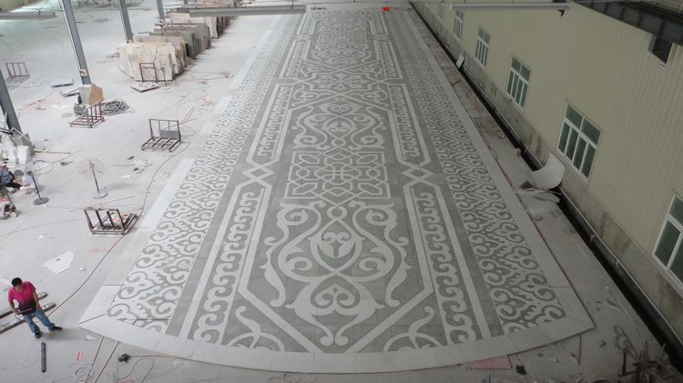Medallion Floor Tile, China. ALSM040