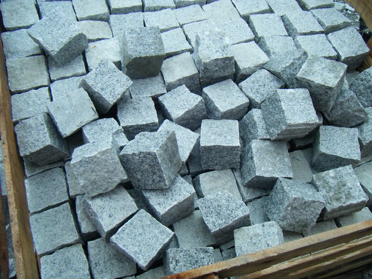 Cobblestone Pavers, Chinese Granite G603. ALCP001