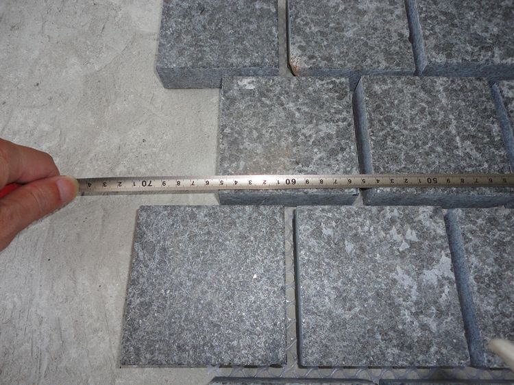 Cobblestone Pavers, G684 Granite, China. ALCP017